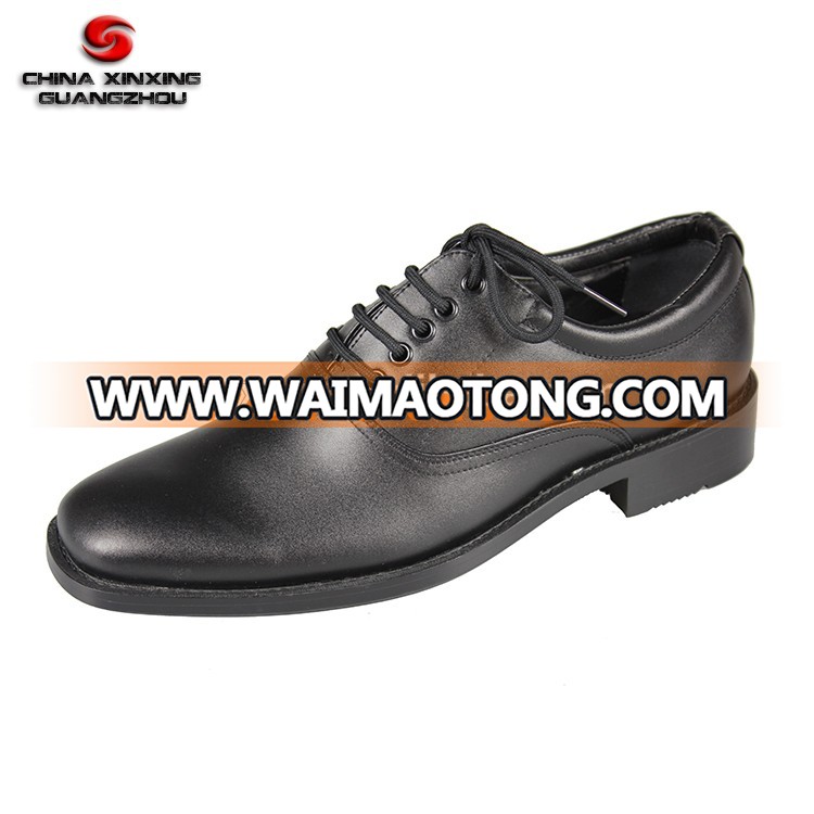 Hot sale Oxford Army Ceremonial Black Leather Military Officer Men Shoes