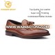 genuine cow leather men footwear 2017 fashion no lace loafer slip on dress shoes